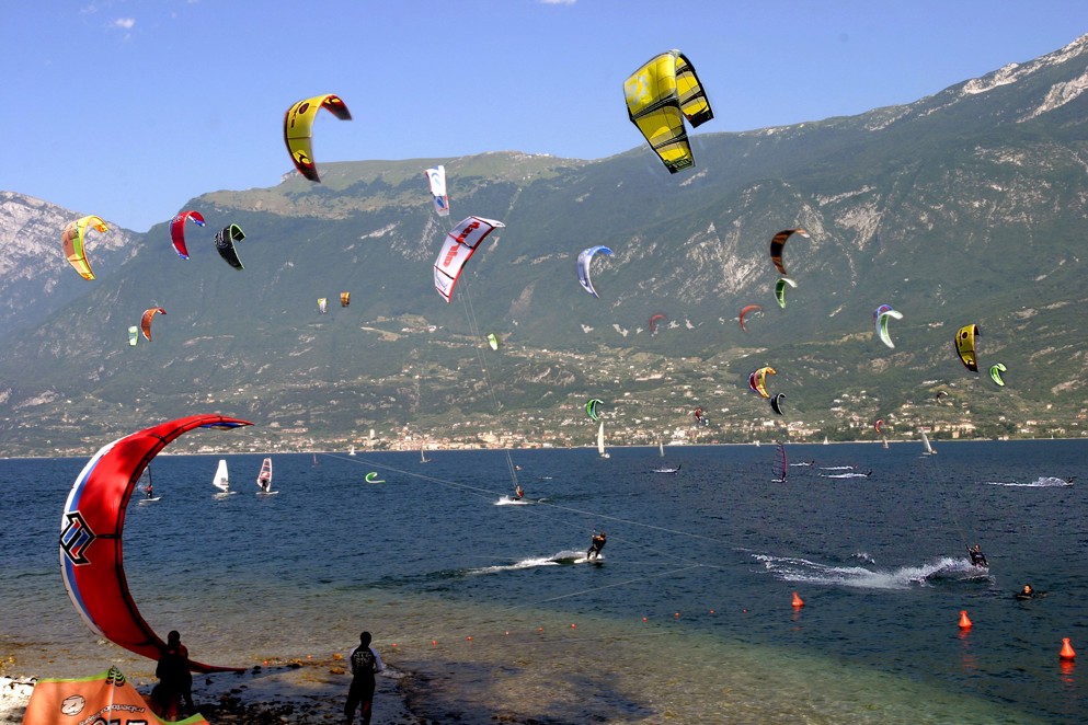 Kitesurf a Tremosine