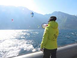 Kitesurfen am Gardasee