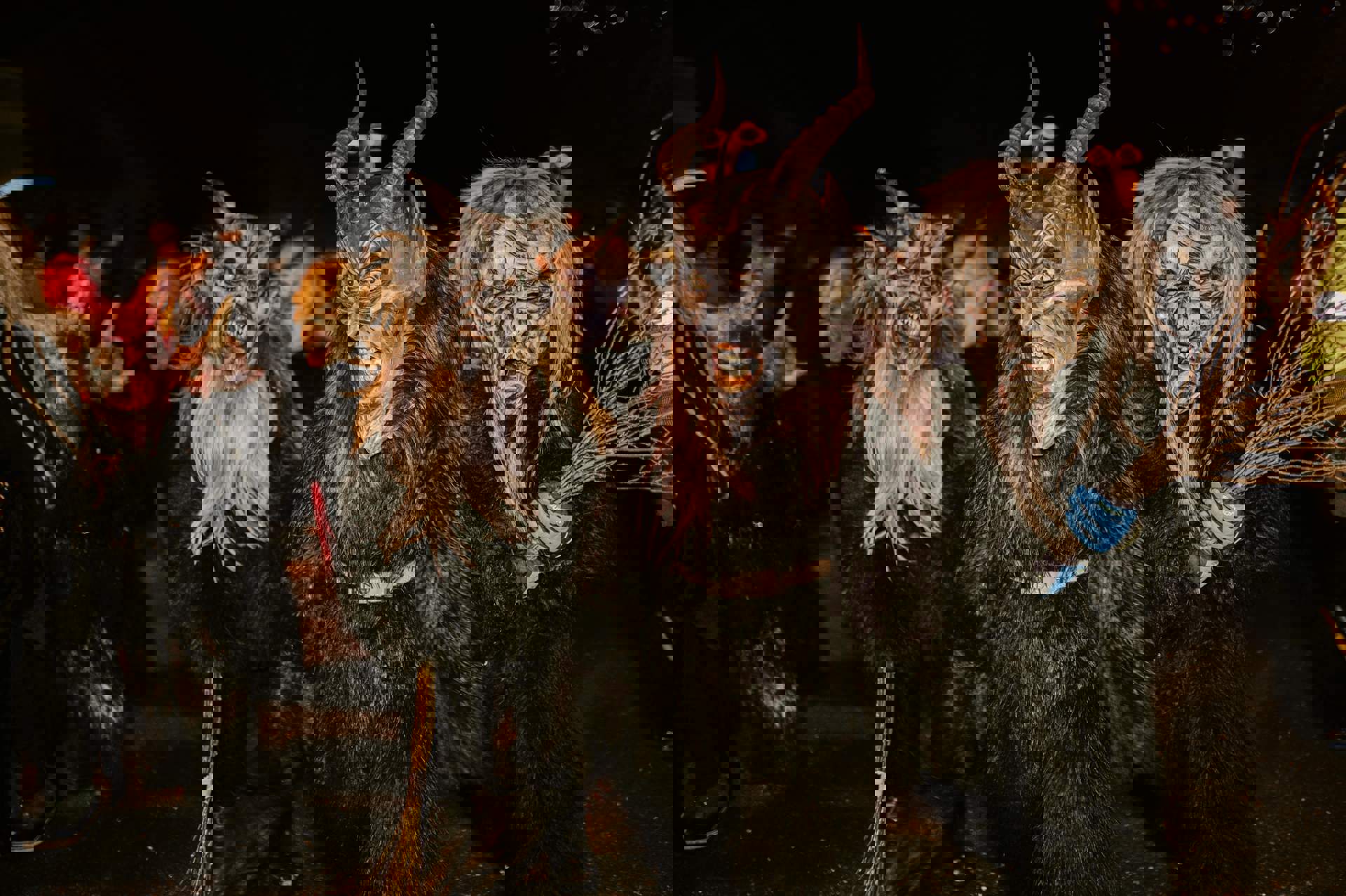 Krampus masks Krampus masks