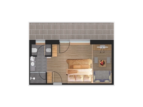 Kuschelzimmer Bärentalspitz mit Blick auf Bauernhof image 9