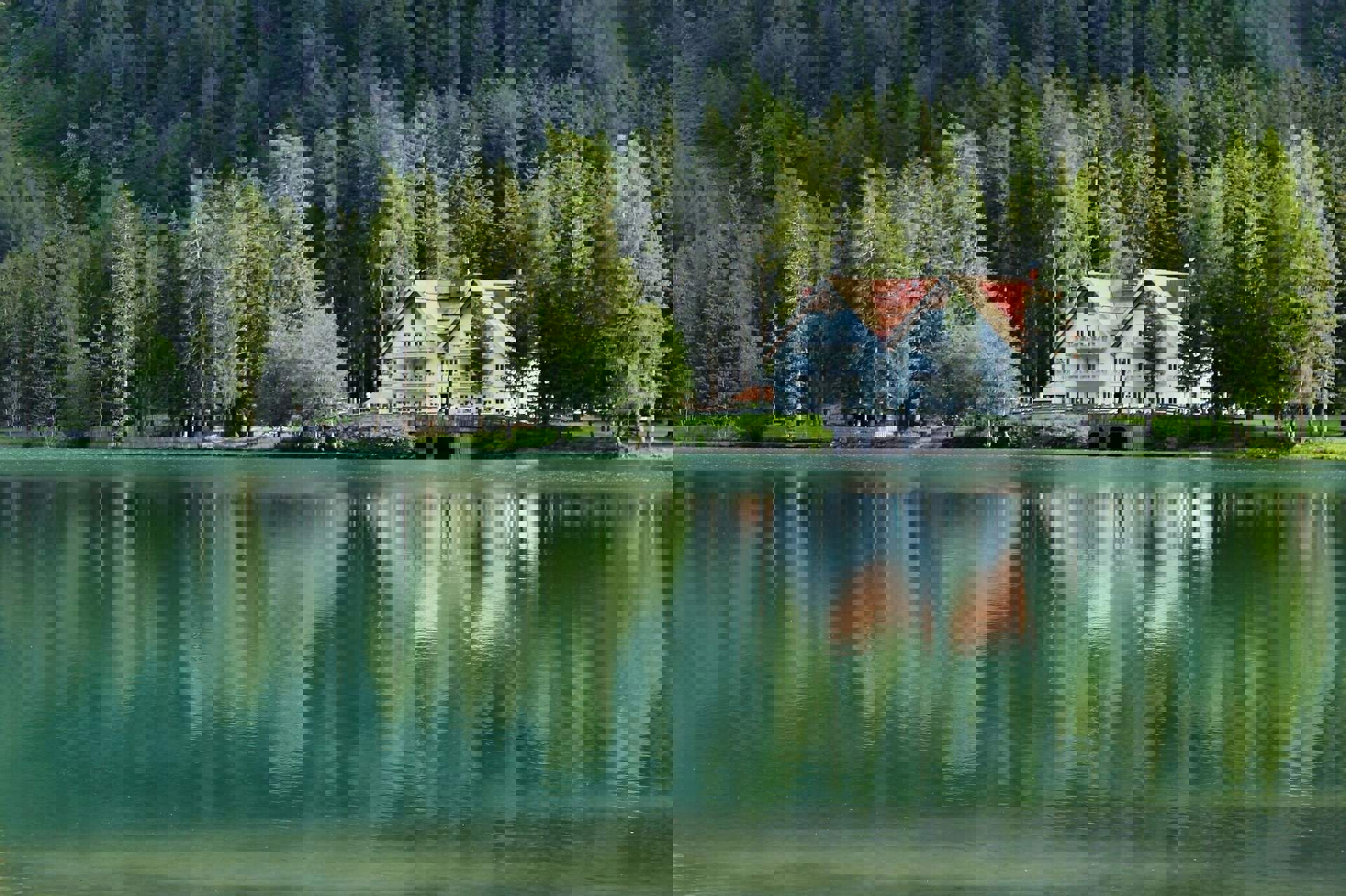 Lake Antholz Lake Antholz