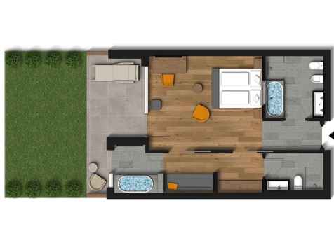 Luxury Suite with terrace Alba Abies image 6
