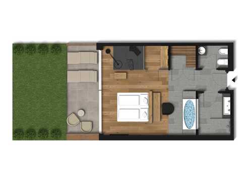 Luxury Suite with terrace Monte Silva image 5