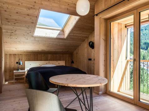 Maisonette Suite lato sud - Loggia con vista Odle image 3
