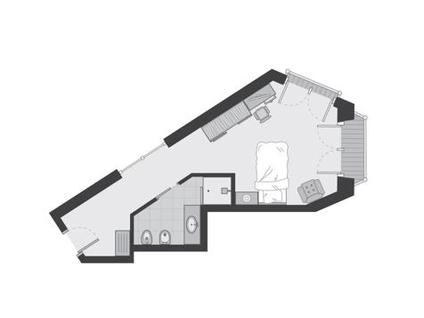 Meran single room image 4