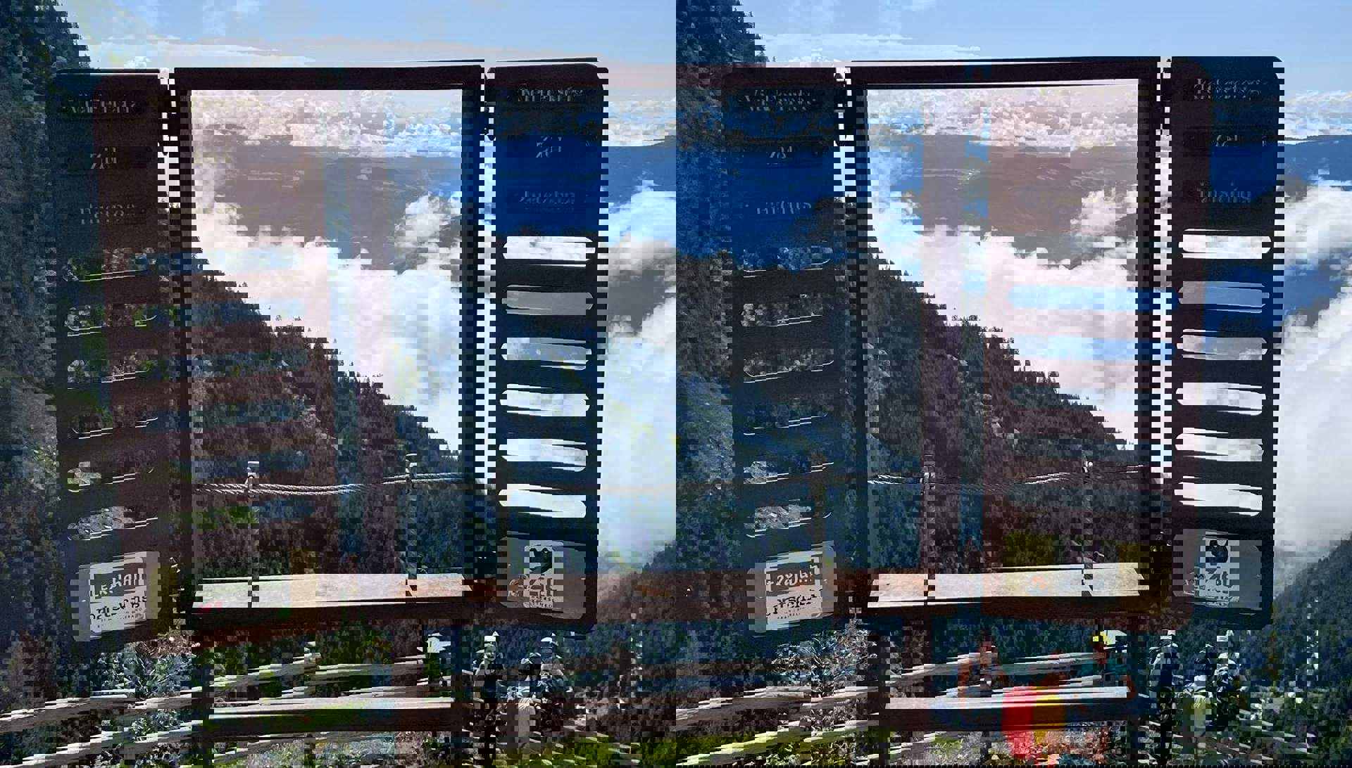 Mit Bergführer auf dem Klettersteig im Zieltal Südtirol Blog