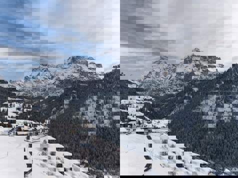 Mountain scenery in Wengen