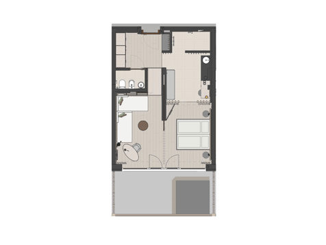 NEW from summer 2025! Loft Suite with whirlpool image 3