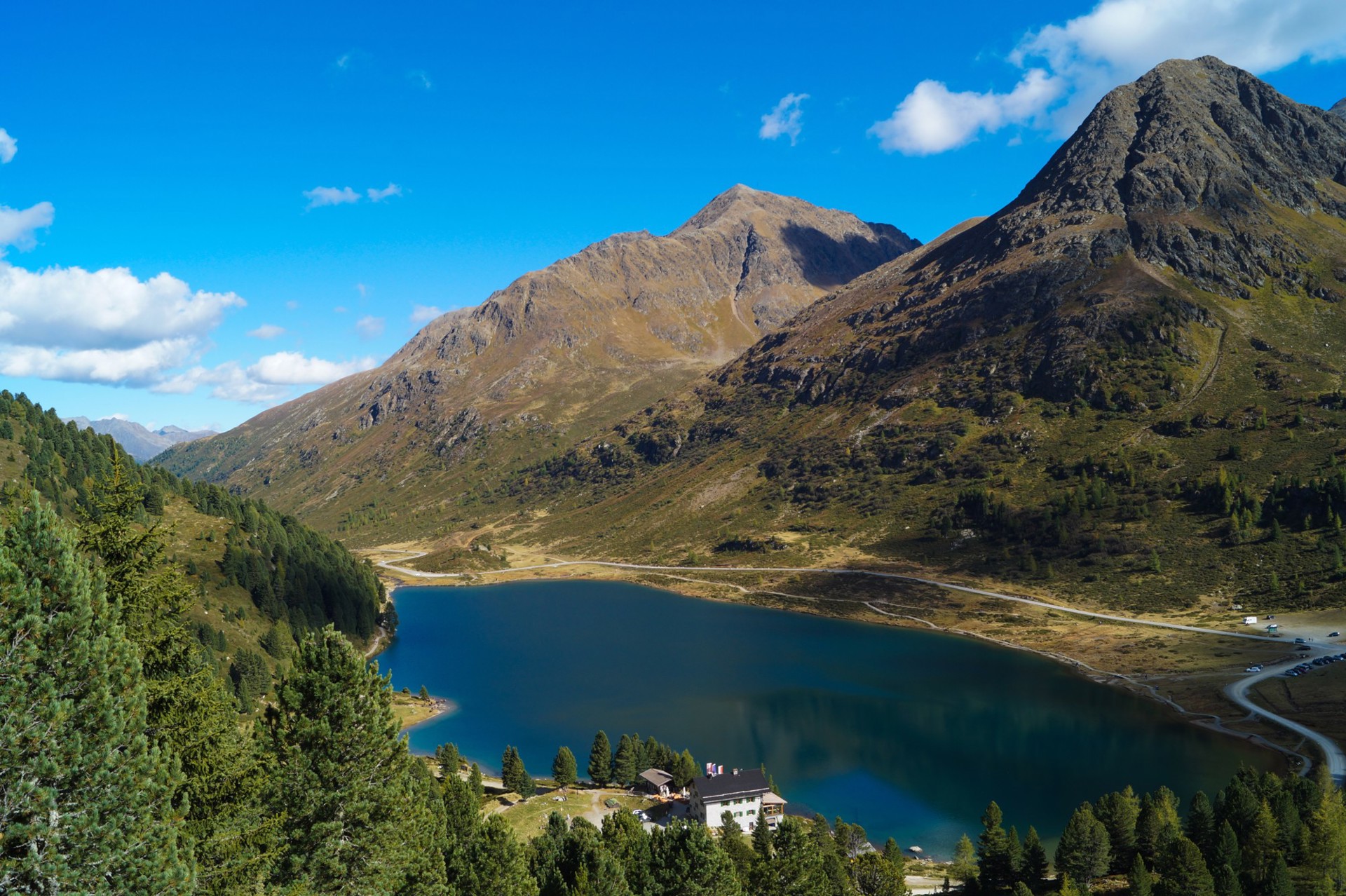 Obersee on Staller Sattel Obersee on Staller Sattel