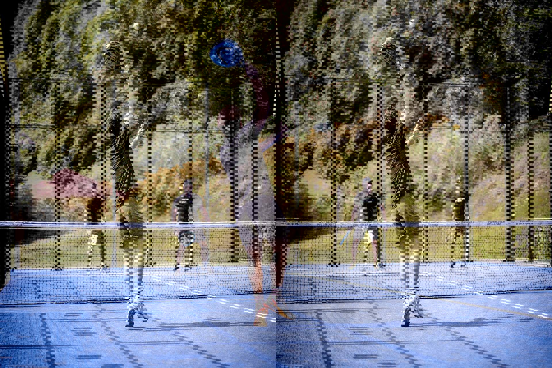Padel court of the Sporthotel Zoll Padel court of the Sporthotel Zoll