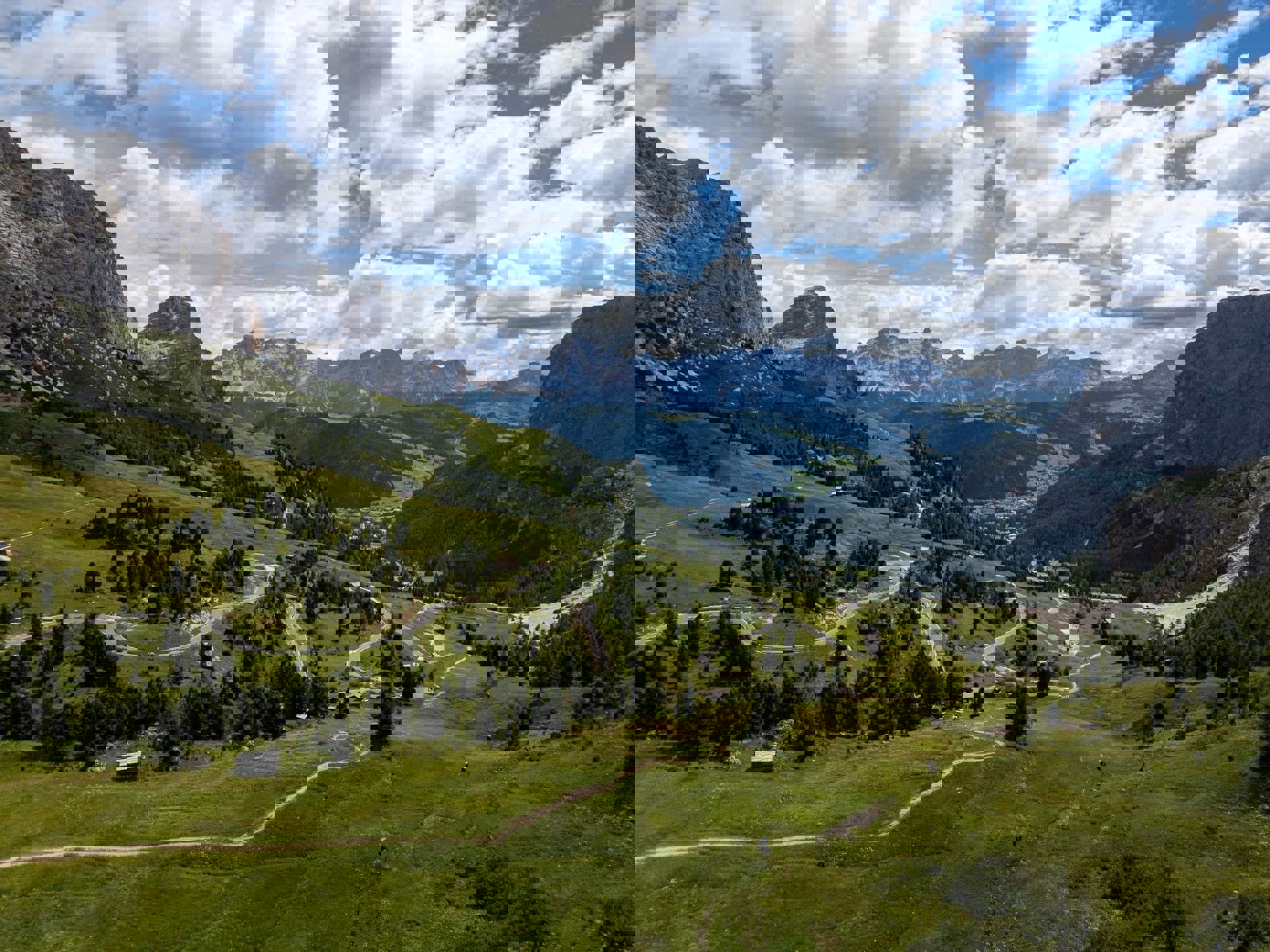 Passo Gardena in Alta Badia Passo Gardena in Alta Badia