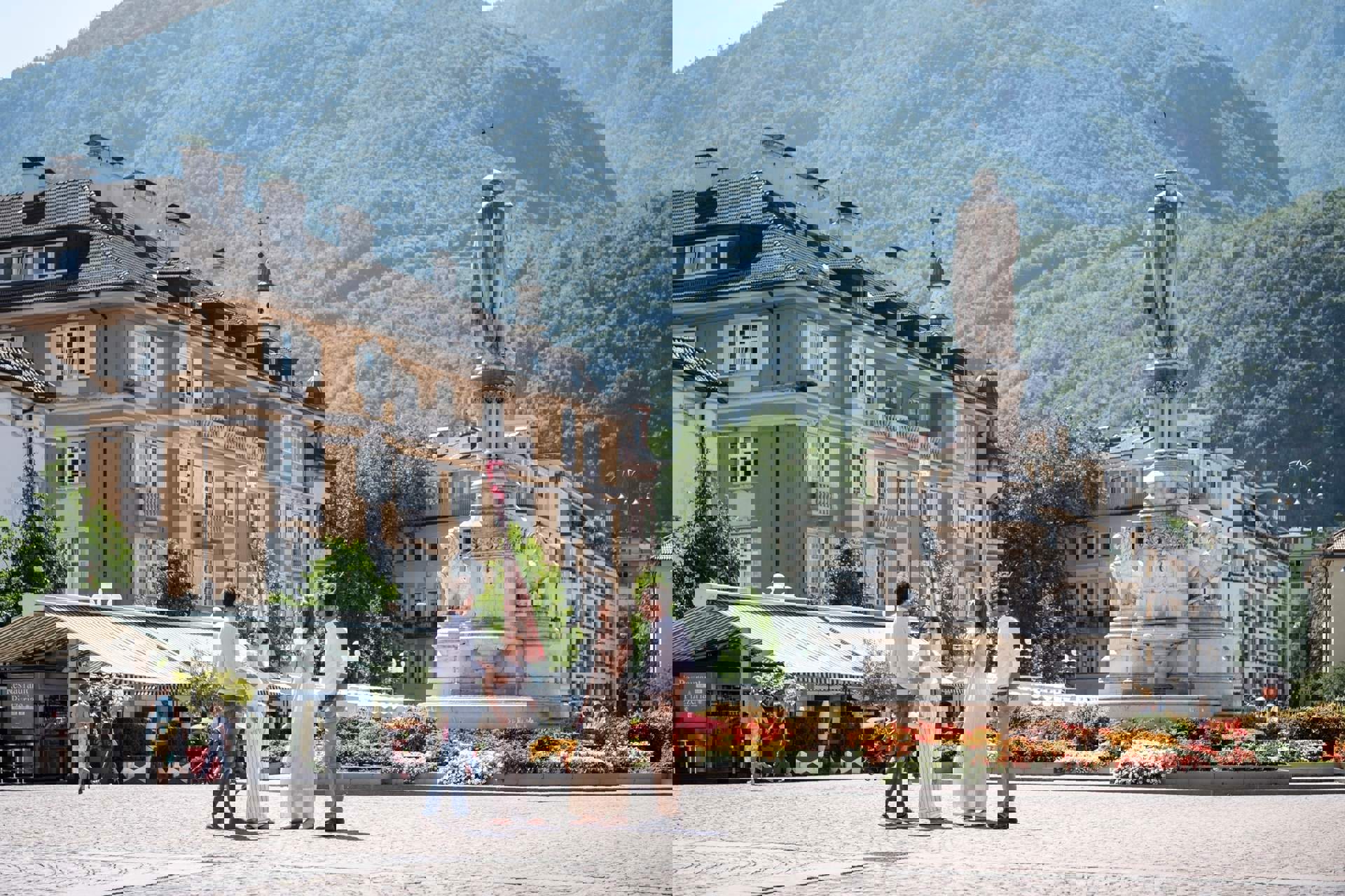 Piazza Walther a Bolzano Piazza Walther a Bolzano
