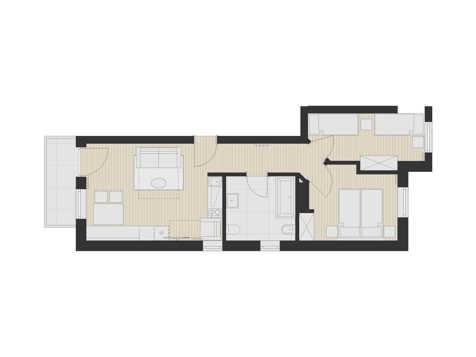 PIZ appartamento con balcone per 2-6 persone image 11