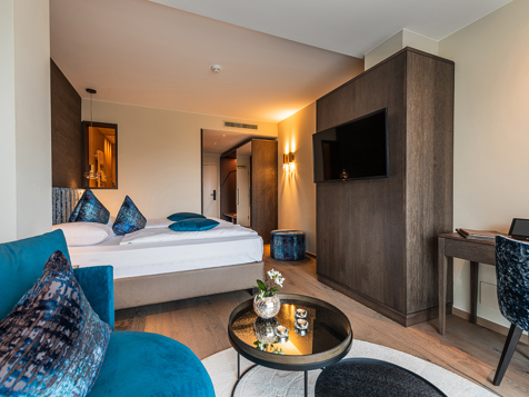 Premium Doppelzimmer mit Gartenblick-1