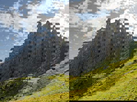 Sella Towers in the Dolomites