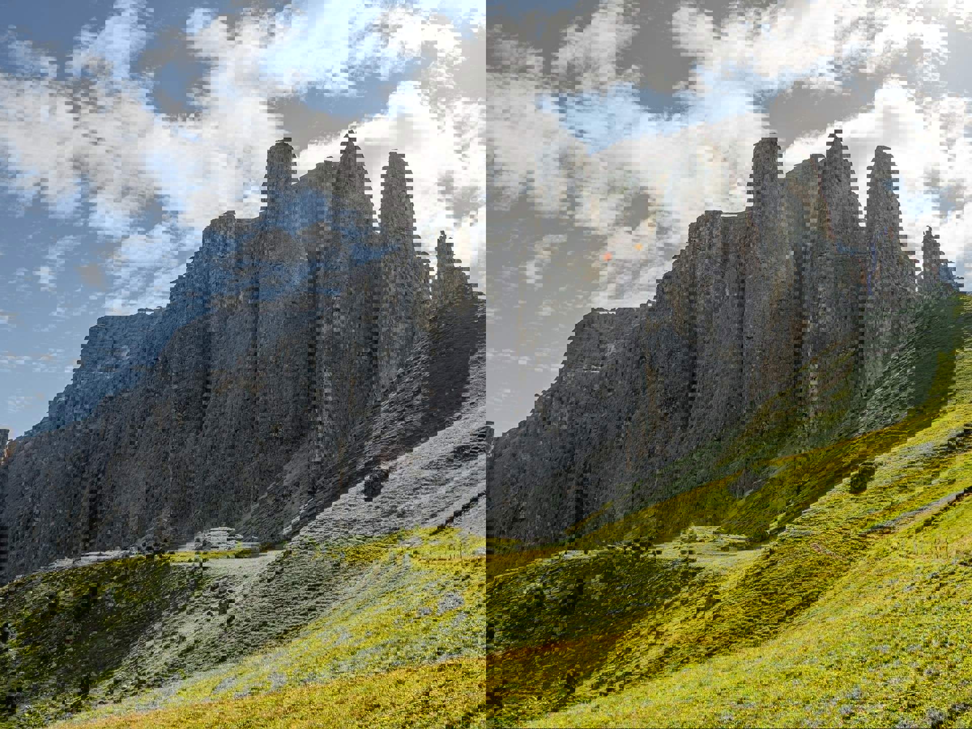 Sellatürme in den Dolomiten Sellatürme in den Dolomiten