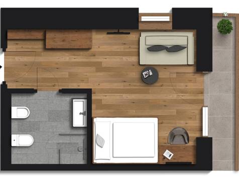 Single room Tratterhof image 1