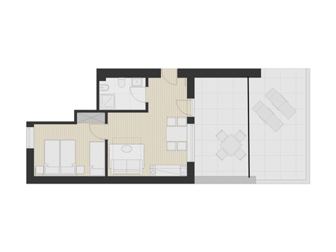 SIUSI appartamento con balcone per 2-5 persone image 16
