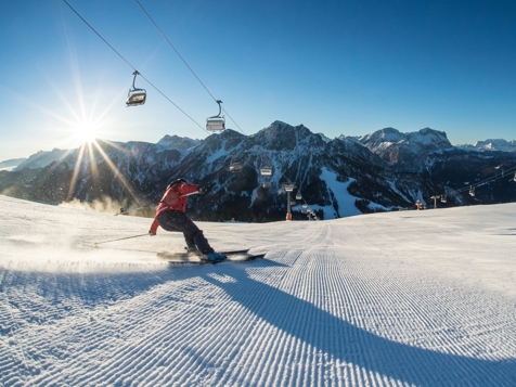 Skifahren in St. Vigil in Enneberg