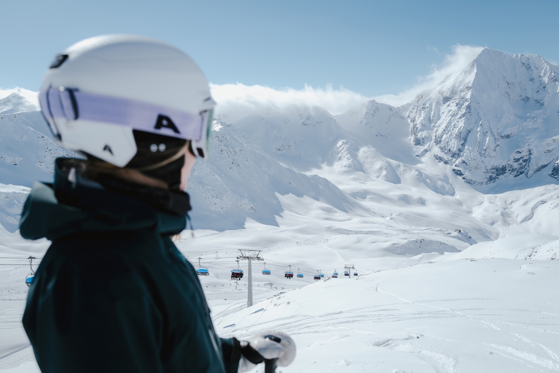Skiing in Sulden Skiing in Sulden