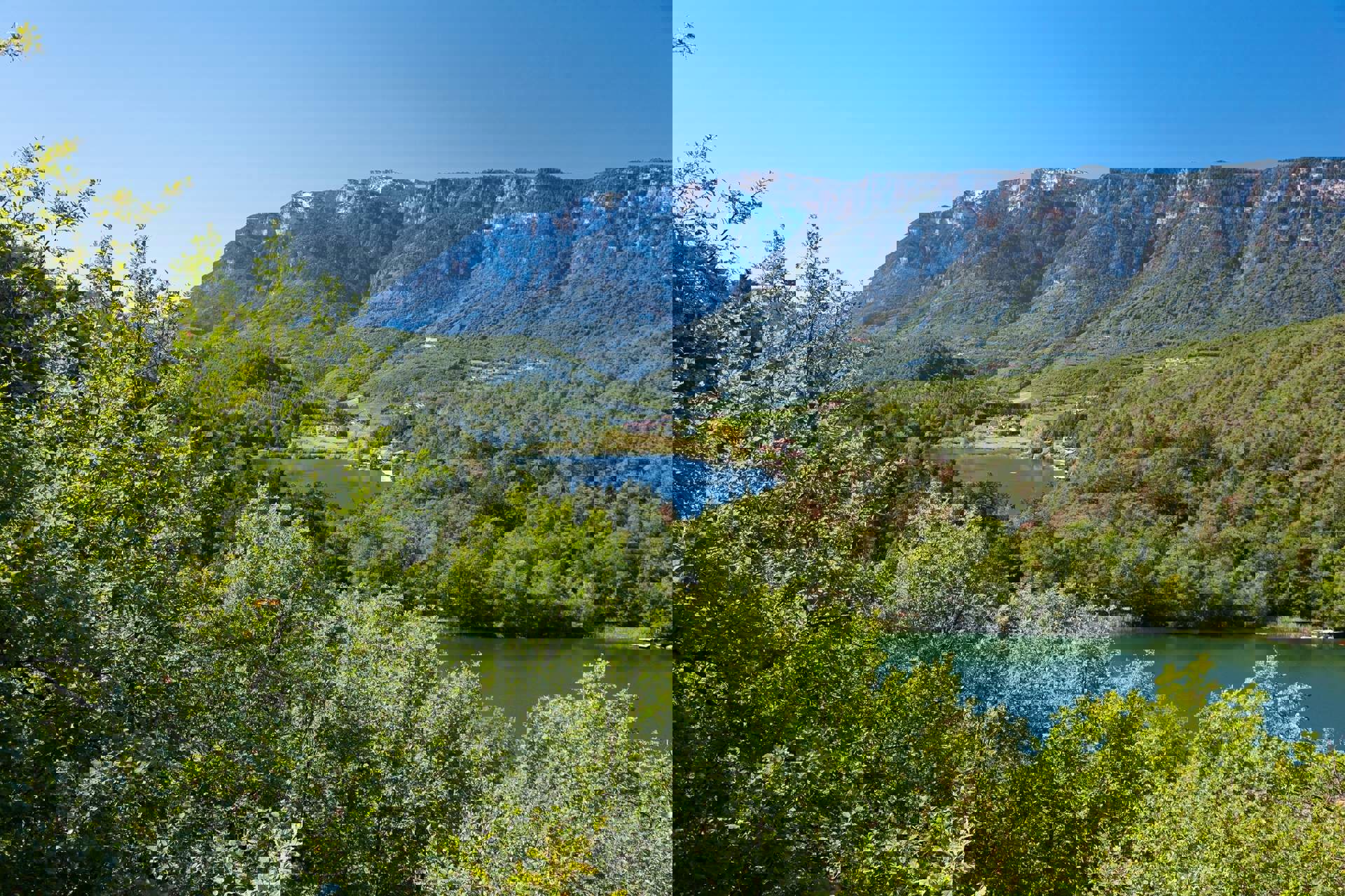 Small & Large Montiggl Lake Small & Large Montiggl Lake