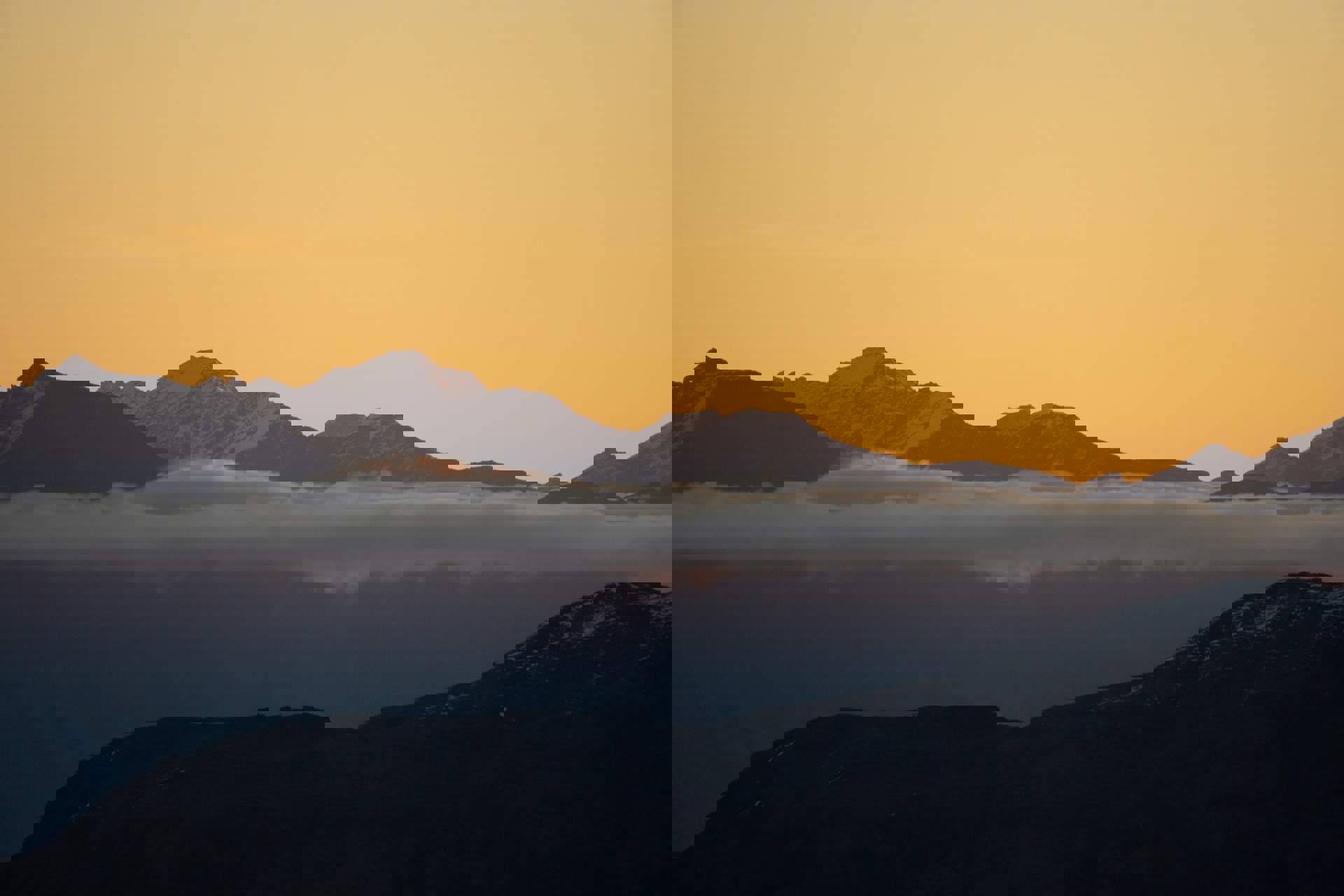 Sonnenaufgang am Stilfser Joch Sonnenaufgang am Stilfser Joch