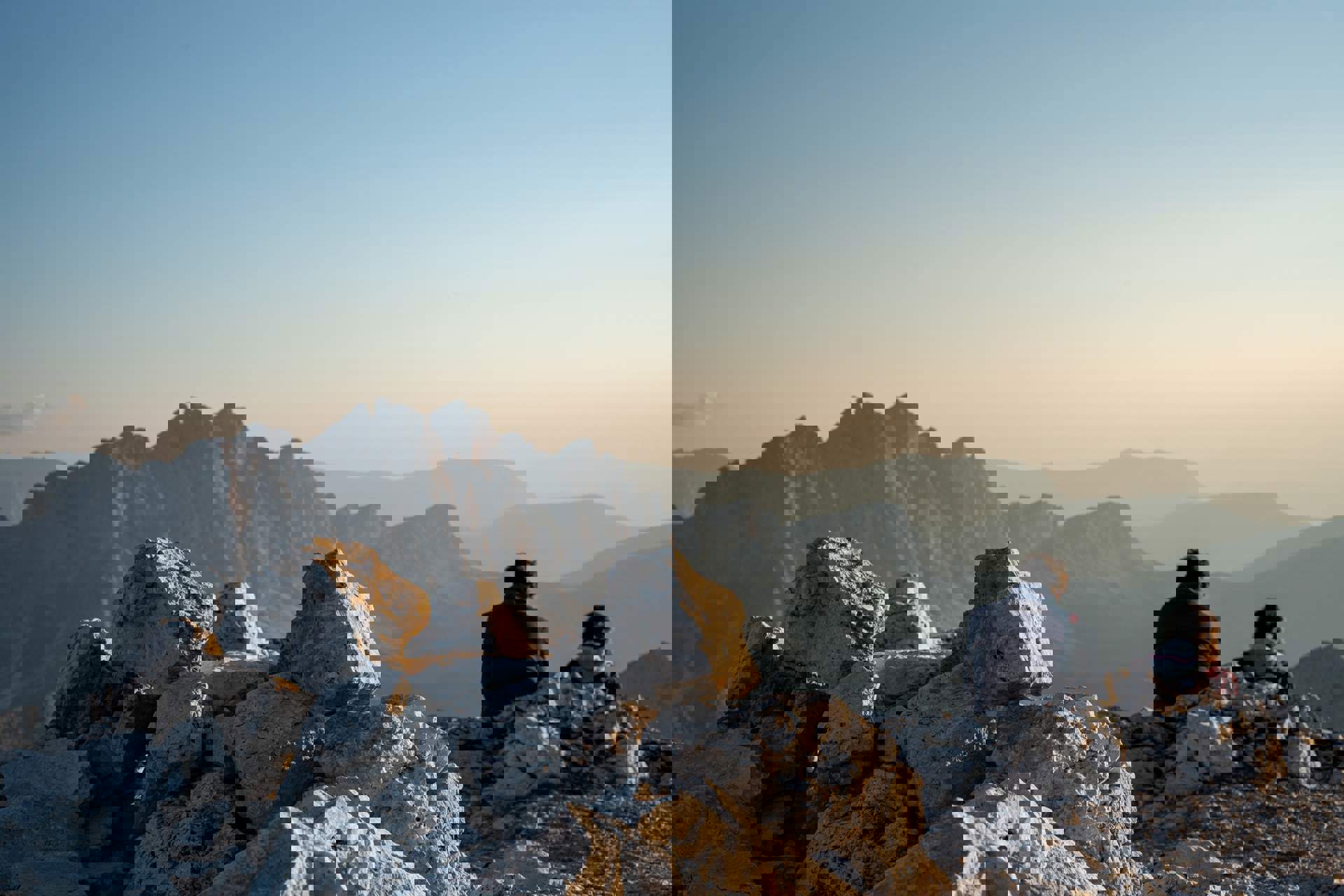 Sonnenuntergang in den Dolomiten Sonnenuntergang in den Dolomiten