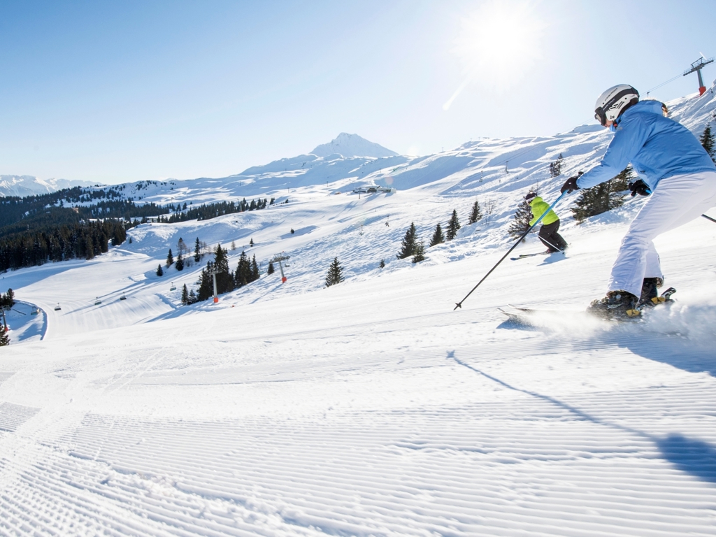 image: SPA and skiing
