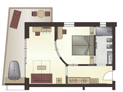 Suite de luxe "Art"-7