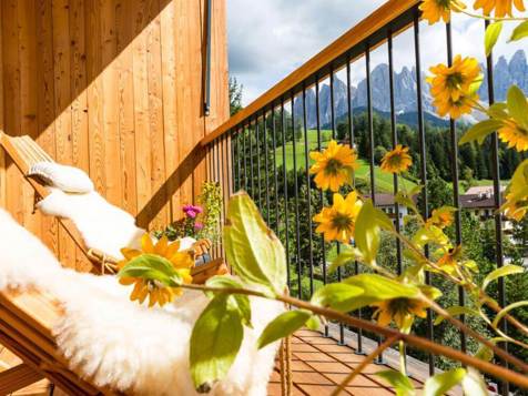 Suite Südseite mit Loggia und Geislerblick image 2