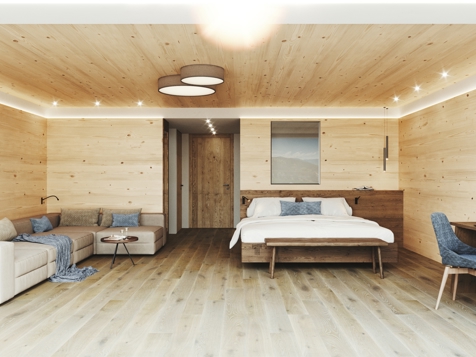 Suite with Terrace Mountain Sky image 1
