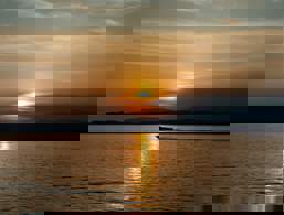 Sunset on Lake Garda