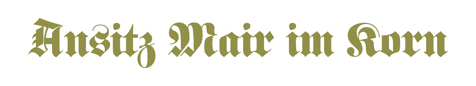 Ansitz Mair im Korn Logo