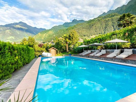 PALMENGARTEN Hotel GSTÖR - Algund in Meran und Umgebung