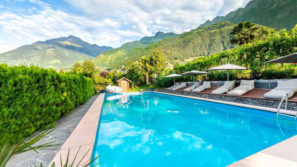 PALMENGARTEN Hotel GSTÖR - Hotel in Algund in Meran und Umgebung / Südtirol