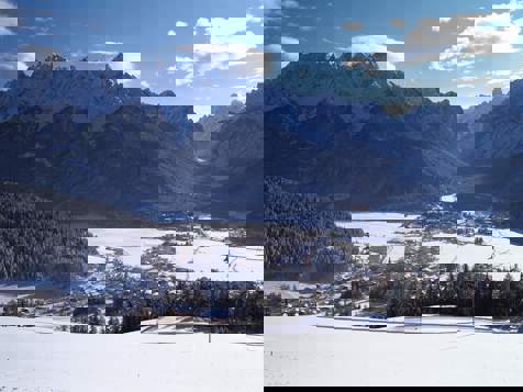 Toblach im Winter