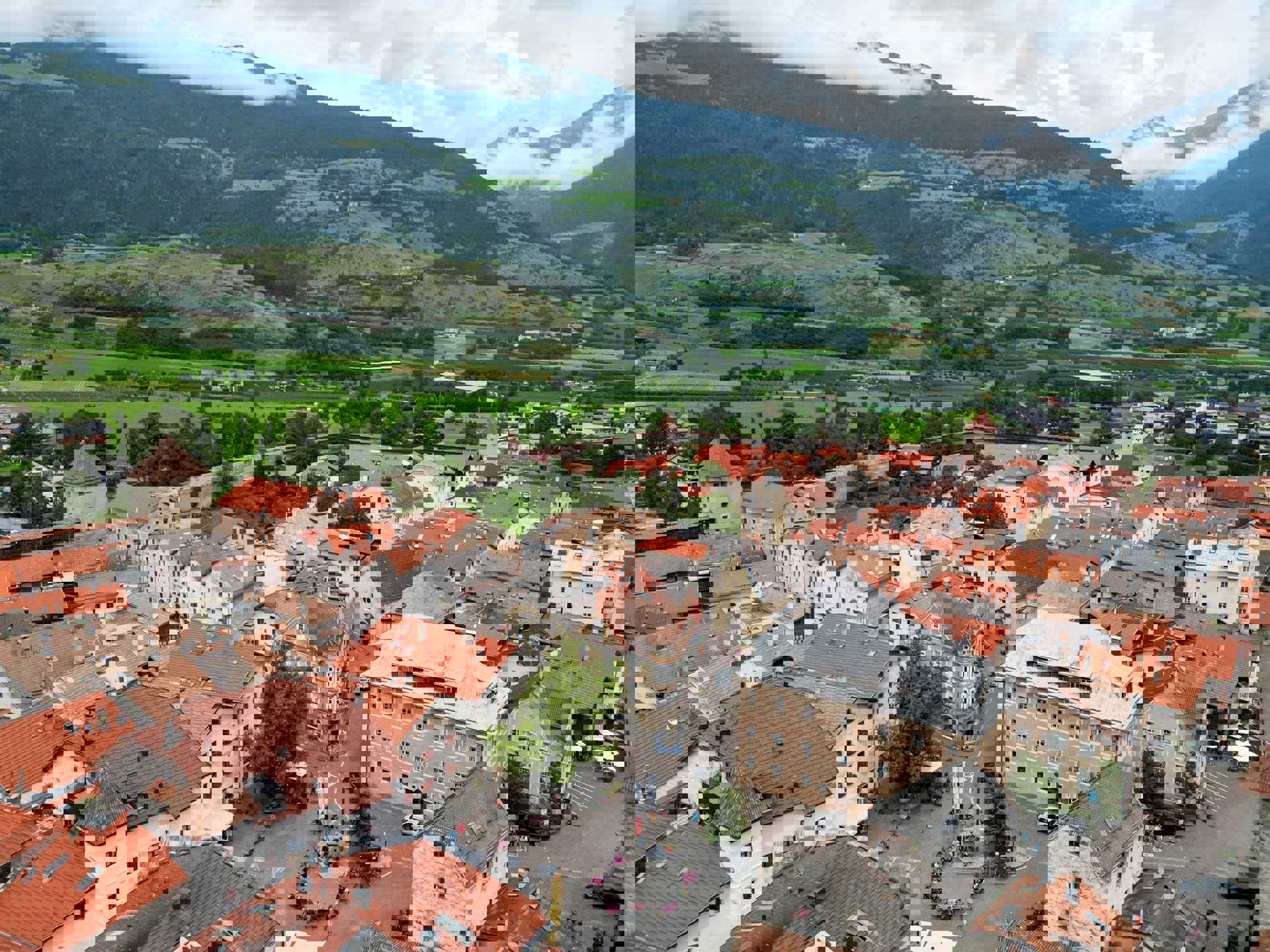 Town square of Glurns Town square of Glurns