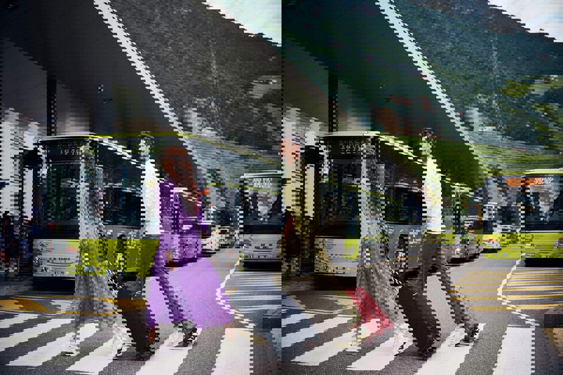 Travelling through South Tyrol by bus Travelling through South Tyrol by bus