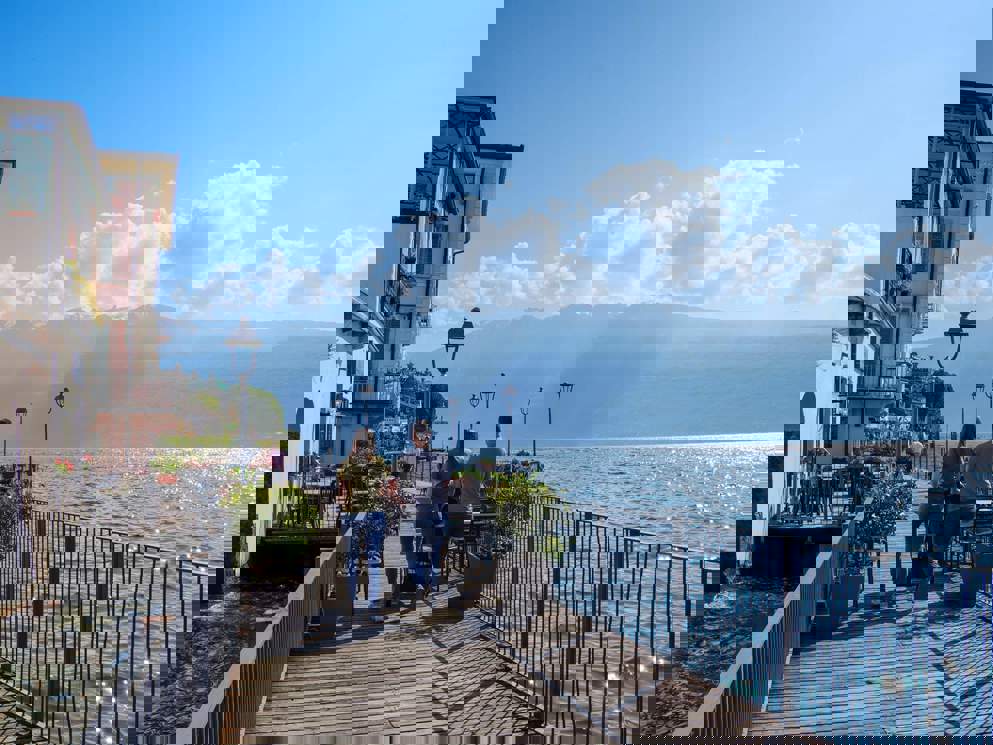 Uferpromenade in Gargnano