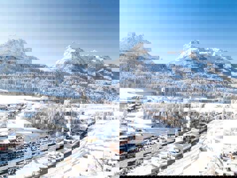 Vierschach in winter