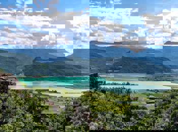 Vista sul Lago di Caldaro