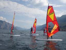 Wind surf al Lago di Garda
