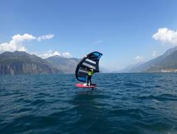 Wingsurfing on Lake Garda