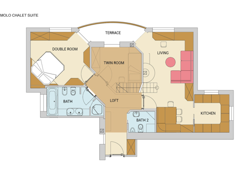 Zirbel Chalet Suite - Das Adlerhorst-10